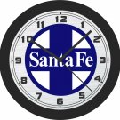 Sante Fe Railway Sign Wall Clock-Free US Ship
