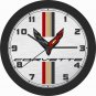 CHEVROLET CORVETTE EMBLEM WALL CLOCK-CHOOSE FROM BLACK OR SILVER-FREE US SHIP