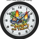Jungle Jim "Its A Jungle Out There" Chevy Vega Funny Car Wall Clock-Free US Ship