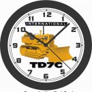 1970 INTERNATIONAL TD7C TRACTOR WALL CLOCK-FREE USA SHIP