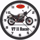 2016 MOTO GUZZI V7 II RACER MOTORCYCLE WALL CLOCK-FREE USA SHIP