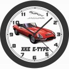 1961 JAGUAR XKE E-TYPE WALL CLOCK-FREE USA SHIP