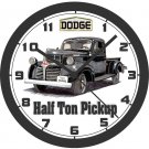 1941 DODGE WC HALF TON PICKUP TRUCK WALL CLOCK-FREE USA SHIP!