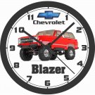 1985 CHEVROLET BLAZER WALL CLOCK -FREE USA SHIP!-FORD, DODGE, RAM, C10