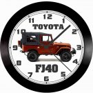 1972 TOYOTA FJ40 WALL CLOCK-FREE USA SHIP!, Jeep, Bronco, Blazer, Tundra, Tacoma