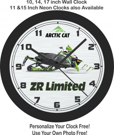 2020 Arctic Cat ZR Limited Snowmobile Wall Clock-Free US Ship-Ski-Doo