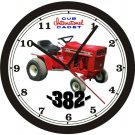 INTERNATIONAL CUB CADET 382 WALL CLOCK-FREE USA SHIP!