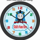 Thomas The Train Wall Clock-Add Child's Name Free-Choose for Boy or Girl