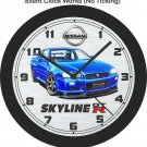 Nissan Skyline GTR V-Spec Wall Clock-Free US Ship-Datsun, Toyota