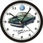 VOLKSWAGEN KARMANN GHIA WALL CLOCK-FREE USA SHIP-Choose 1 of 3 Colors