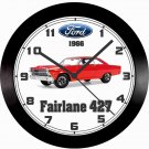 1966 FORD FAIRLANE 427 WALL CLOCK-FREE USA SHIP!, Galaxie 500, Mustang, Impala