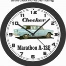 CHECKER MARATHON A-12E WALL CLOCK-FREE USA SHIP