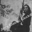 Beautiful Vietcong Girl Soldier Black & White Poster-Vietnam