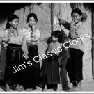 Beautiful Montagnard Children In Northwest Vietnam Black & White Poster-Free US