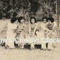 Beautiful Vietnamese School Girls in Saigon Black & White Poster-Vietnam