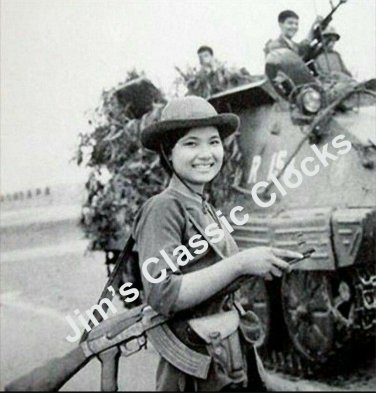 Liberation Armed South Vietnamese Forces Black & White Poster, Vietnam