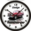 1988 DODGE RAMCHARGER WALL CLOCK-FREE USA SHIP!