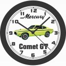 1971-1972 MERCURY COMET GT BIG 10,14,17 INCH WALL CLOCK-FREE USA SHIP