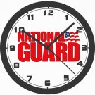 USA NATIONAL GUARD LOGO WALL CLOCK-NEW!-Free USA Ship!