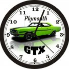 1970 PLYMOUTH GTX WALL CLOCK-FREE USA SHIPPING