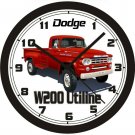 1959 DODGE POWER WAGON WALL CLOCK-FREE USA SHIP!-Choose 1 of 2