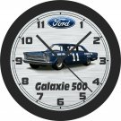 1965 Ford Galaxie 500 Stock Car Owned by Buddy Long Wall Clock-Free US Ship
