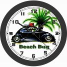 VOLKSWAGEN BEACH BUG WALL CLOCK-FREE USA SHIP!
