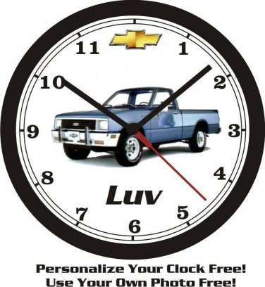 1981 CHEVROLET LUV PICKUP WALL CLOCK-FREE USA SHIP!