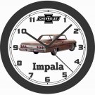 1962 CHEVROLET IMPALA WALL CLOCK-FREE USA SHIP