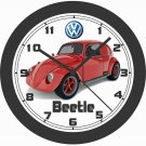 1963 VOLKSWAGEN CUSTOM BEETLE WALL CLOCK-VW, BMW, FORD