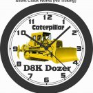 CATERPILLAR D8K DOZER WALL CLOCK-JOHN DEERE, ALLIS CHALMERS