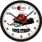 SCORPION SUPER STINGER WNOWMOBILE WALL CLOCK-FREE USA SHIP!