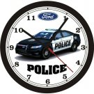 FORD TAURUS POLICE CAR WALL CLOCK-FREE US SHIP-NEW!