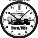 1973 OLDSMOBILE HURST/ OLDS WALL CLOCK-FREE USA SHIP!