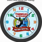 THOMAS & FRIENDS WALL CLOCK-ADD CHILD'S NAME FREE-CHOOSE FOR BOY OR GIRL!