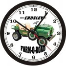 CROSLEY FARM-O-ROAD WALL CLOCK-FREE USA SHIP!