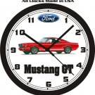 1965 FORD MUSTANG GT FASTBACK WALL CLOCK-FREE USA SHIP!