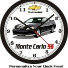 2007 CHEVROLET MONTE CARLO SS WALL CLOCK-Free US Ship, Camaro, Mustang, Cadillac