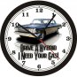 DRIVE A HYBRID I NEED YOUR GAS WALL CLOCK--FREE USA SHIP!-Choose 1 of 7