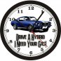 DRIVE A HYBRID I NEED YOUR GAS WALL CLOCK--FREE USA SHIP!-Choose 1 of 7
