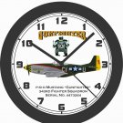 P-51D MUSTANG GUNFIGHTER 343rd FIGHTER SQUADRON WALL CLOCK-FREE USA SHIP