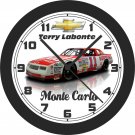 1988 Chevrolet #11 Monte Carlo Stock Car Driven By Terry Labonte Wall Clock