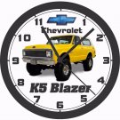 1969 CHEVROLET K5 BLAZER WALL CLOCK-FREE USA SHIP