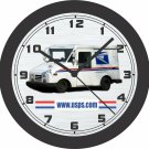 United States Postal Service Mail Truck Wall Clock-Free US ship, UPS, Fed-Ex