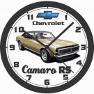 1967 CHEVROLET CAMARO RS WALL CLOCK-NEW!-Free USA Ship