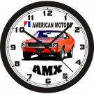 1969 AMERICAN MOTORS AMX WALL CLOCK-FREE USA SHIP!