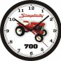 SIMPLICITY  LAWN TRACTOR WALL CLOCK-Choose 1 of 8, John Deere, Cub Cadet