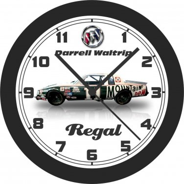 1981 Buick Regal #11 Stock Car Driven By Darrell Waltrip Wall Clock-Free US Ship