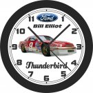 1987 Ford Thunderbrd #9 Stock Car Driven By Bill Elliott Wall Clock-Free US Ship