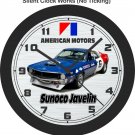American Motors Sunoco Trans Am Javelin Wall Clock-Free US Ship